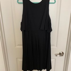 Torrid Size 20 Black Sleeveless Dress